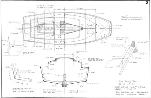 20FT Sailing Pram, Design #215