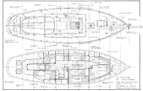 40ft Pilot Cutter, Design #217