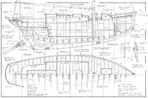 40ft Pilot Cutter, Design #217