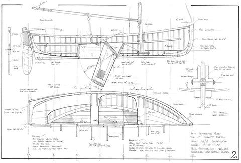 16 ft Gaff Sloop, Design #218