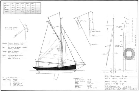 29ft Shoal Draft Cutter, Design #220