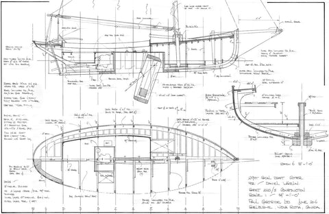 29ft Shoal Draft Cutter, Design #220