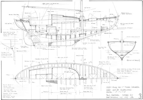 24Ft Light Sloop, Design #229