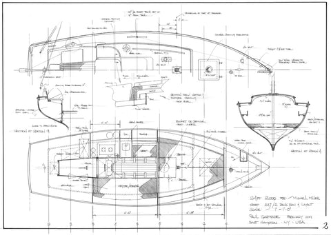 24Ft Sloop, Design #237