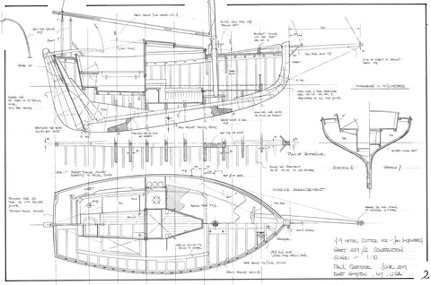 4.9 Metre (16ft) Cutter PUDEL, Design #239