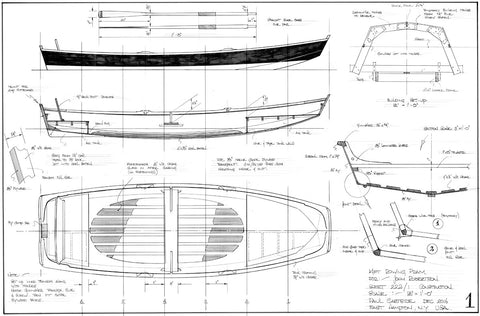 14ft Plywood Pram, Design #222