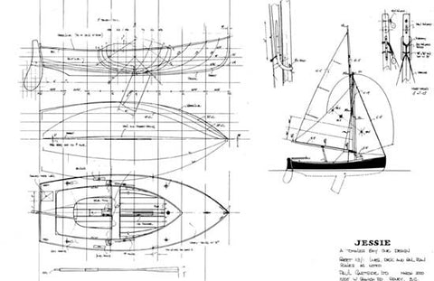 Tomales Bay One-Design "Jessie", Design #113